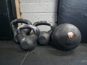 Kettle Weights and Medicine Ball